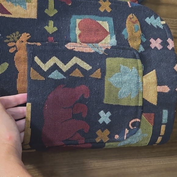 Vintage Moose/Bear/Canoe Outdoors Nature Jacket-Size Large (Vintage 11/12) - Picture 8 of 16